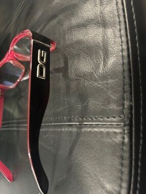 DG Black and Pink Women's eyeglasses Frame Only